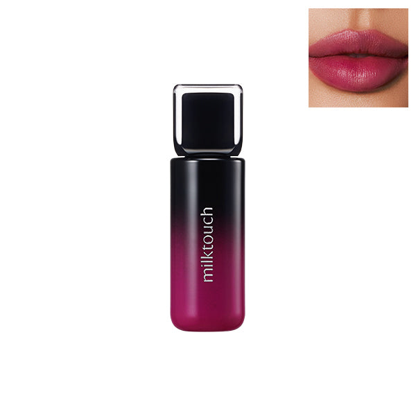 MILKTOUCH Black Peel Off Lip Tattoo - Long-Lasting Matte Lip, Waterproof Lip Tint_02.Black Plum