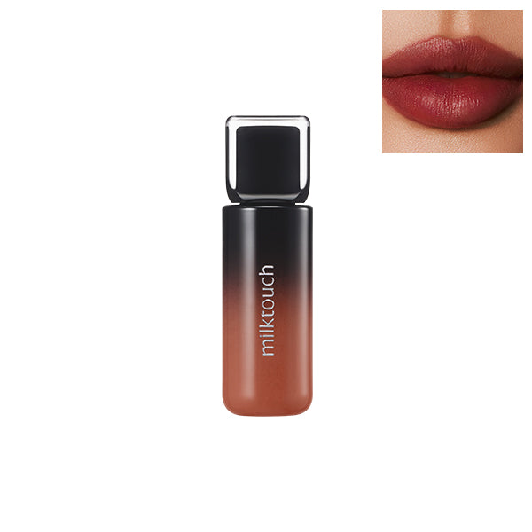 MILKTOUCH Black Peel Off Lip Tattoo - Long-Lasting Matte Lip, Waterproof Lip Tint_05.Black Fig
