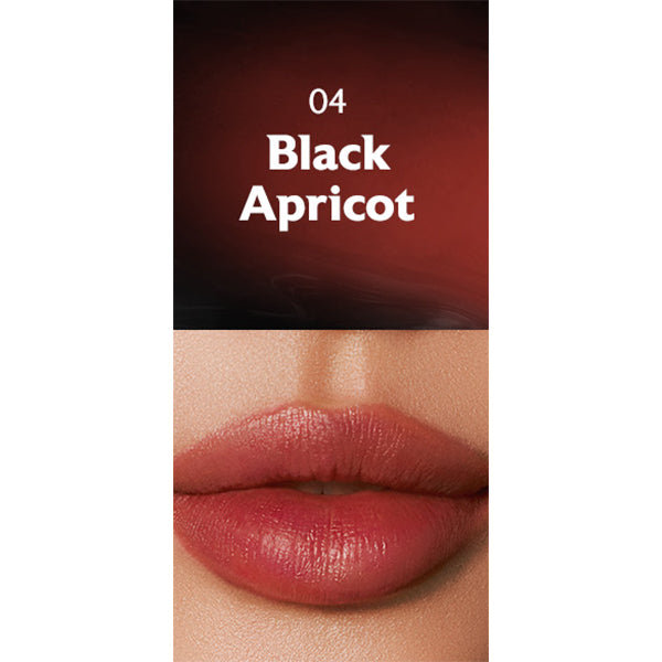 MILKTOUCH Black Peel Off Lip Tattoo - Long-Lasting Matte Lip, Waterproof Lip Tint_04.Black Apricot