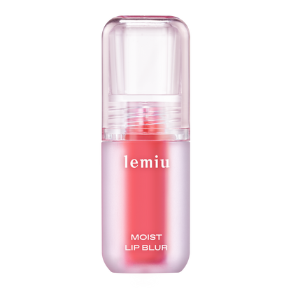 Lemiu- Korean Lip Make-up , Vegan Moist Lip Blur ,Lip Stain Tint ( 6 Colors) -03. Sunny Coral