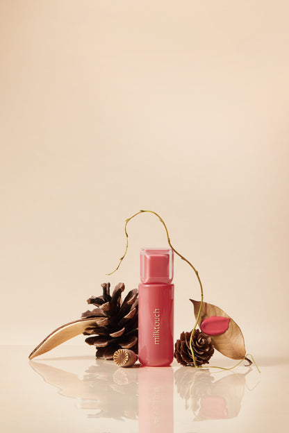 MILKTOUCH Jelly Lip Glow Tint - Hydrating Lip Gloss with Long-Lasting Moisture, Lip Stain, Lightweight, Radiant Shine, Perfect for Daily Use, Korean Glass Lip Oil (07 Autumn Peach)