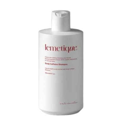 Lemetique Scalp Caffeine Shampoo hair loss prevent with Caffeine, Rosemary leaf oil