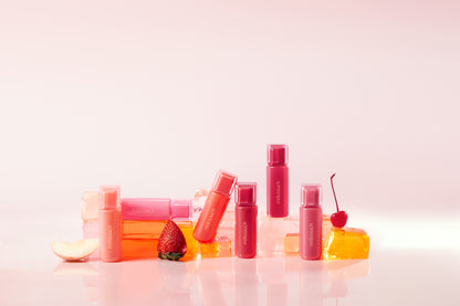 MILKTOUCH Jelly Lip Glow Tint - Hydrating Lip Gloss with Long-Lasting Moisture, Lip Stain, Lightweight, Radiant Shine, Perfect for Daily Use, Korean Glass Lip Oil (07 Autumn Peach)