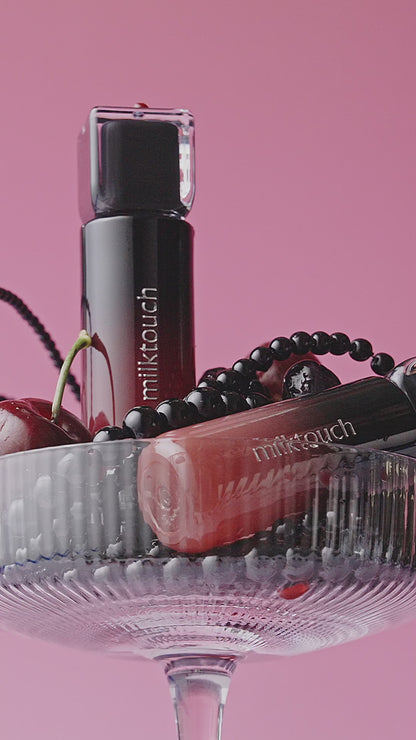 MILKTOUCH Black Peel Off Lip Tattoo - Long-Lasting Matte Lip, Waterproof Lip Tint_04.Black Apricot